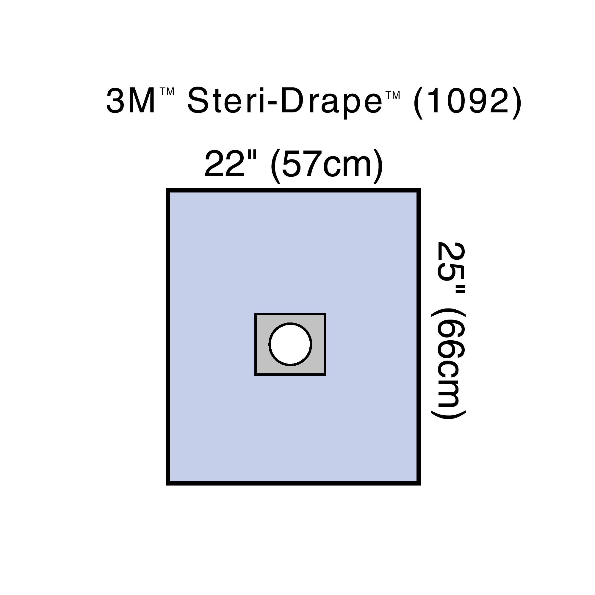 Drape Surgical Drape 3M™ Steri-Drape™ Small Drap .. .  .  